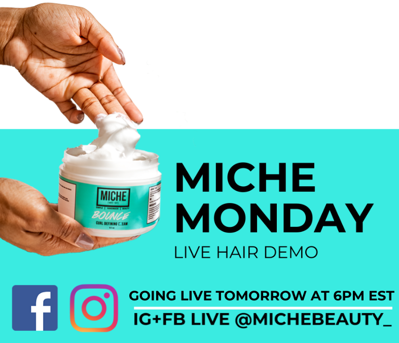  LIVE HAIR DEMO @ GOING LIVE TOMORROW AT 6PM EST IGFB LIVE @MICHEBEAUTY 